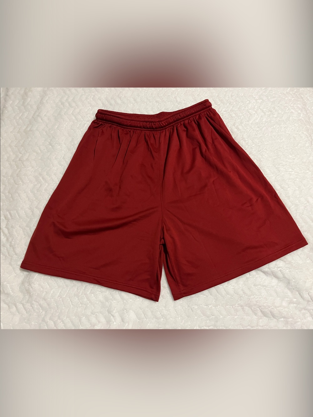 Nike Men's Burgundy Athletic Shorts